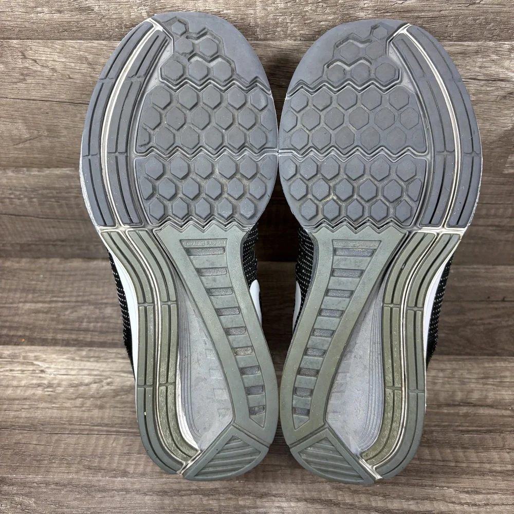 Nike Zoom Structure 19 Black Gray Womens US Size 9 806587-001 Running Shoes